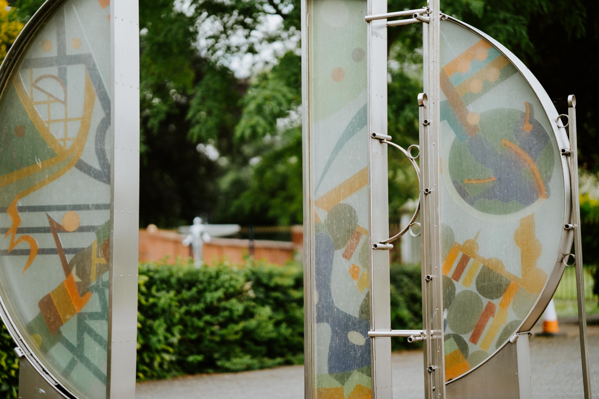 An image of some outdoor artwork at our site