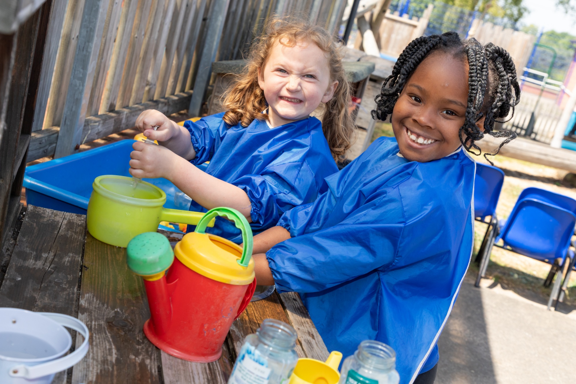 Children during playtime